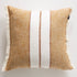 Renee Taylor Darcy Stripe Cushion 50 x 50 Cms Tan